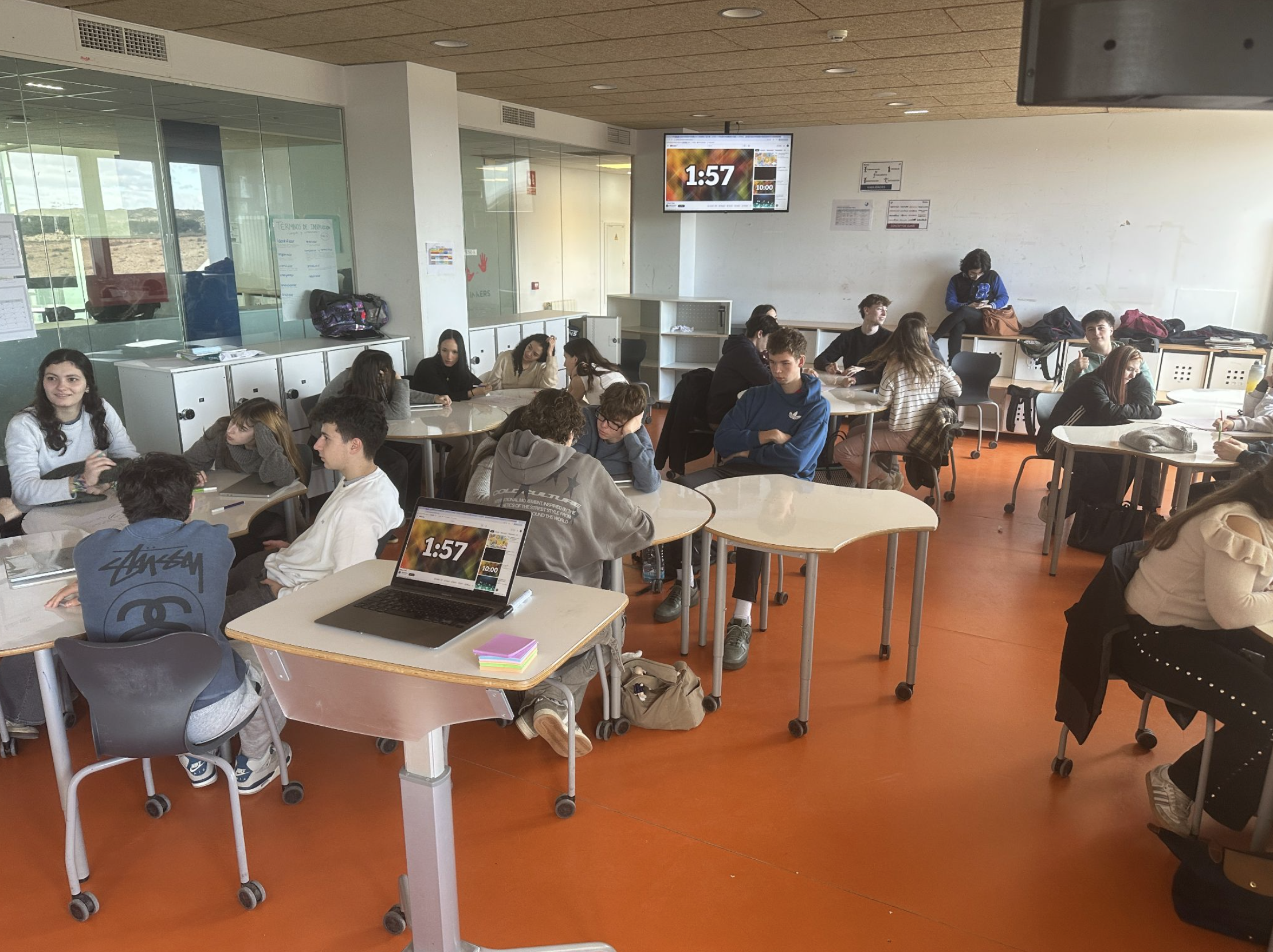 ECHOES local training activities in Zaragoza: young people imagining climate solutions