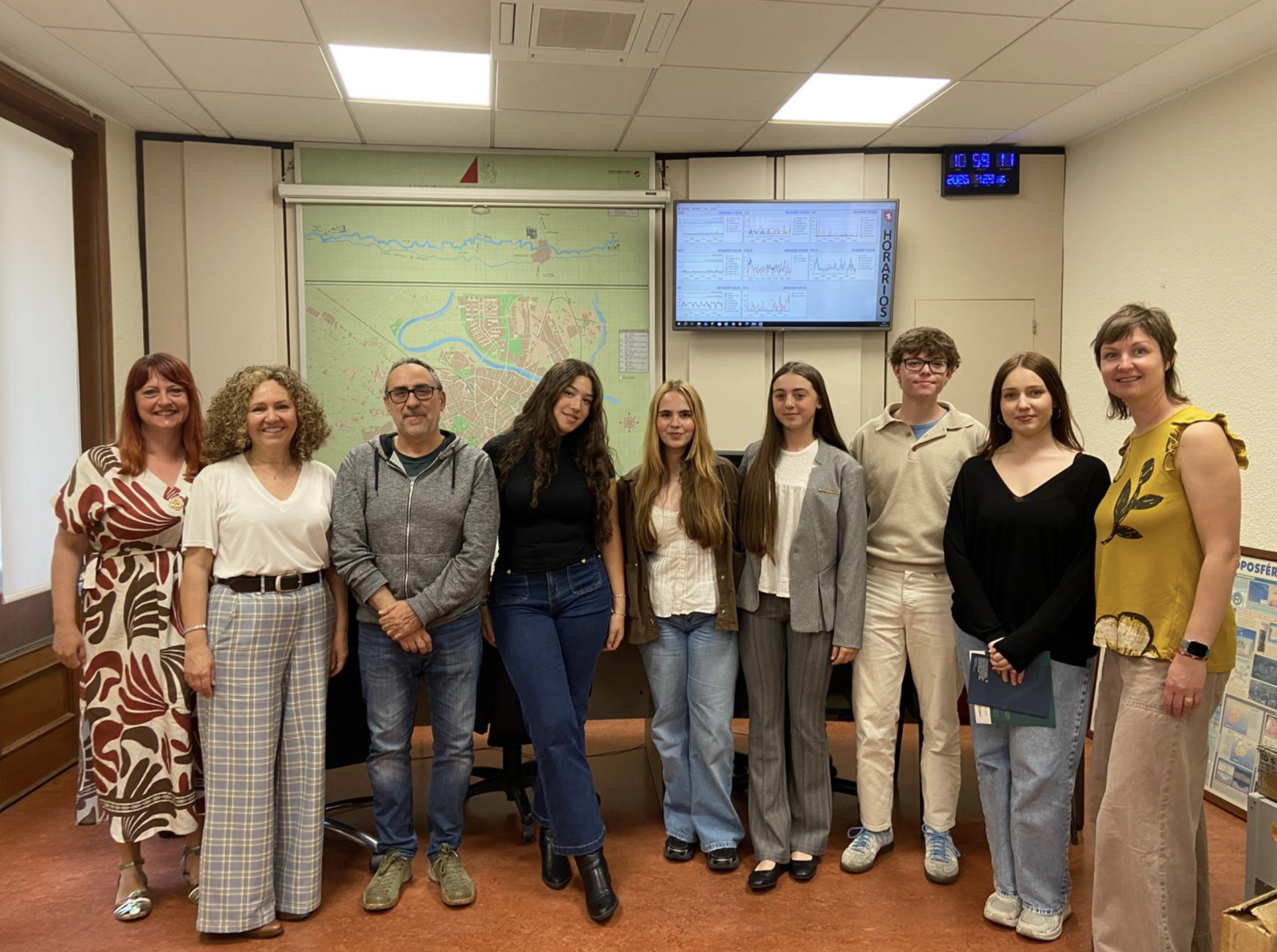 VALS visits Zaragoza’s Environmental Office with young people from the ECHOES project